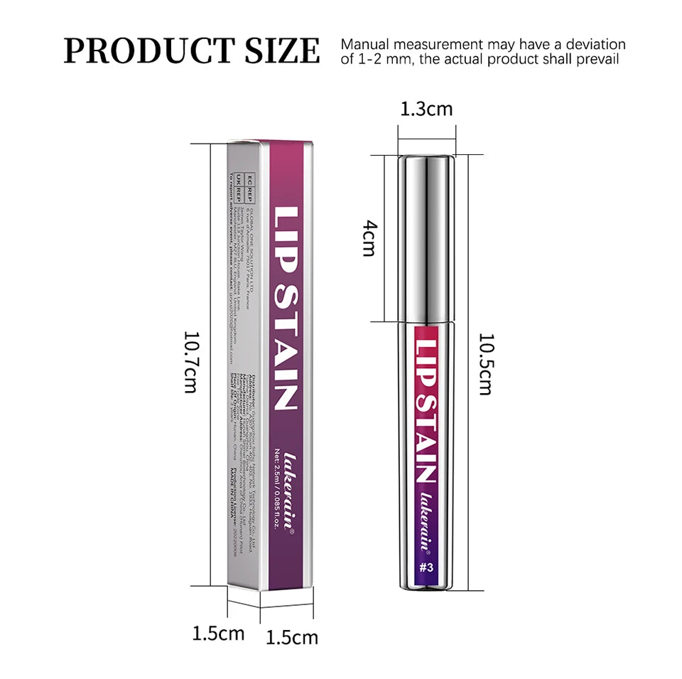 Korean Matte Lip Tint – Peel-Off, Long-Lasting & Waterproof