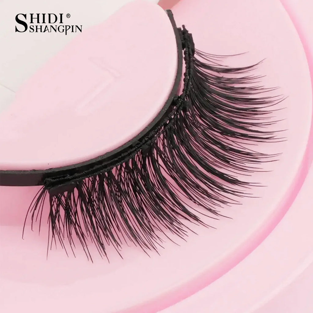 Magnetic Mink Lashes Set – Reusable with Tweezers