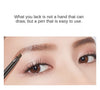 2-in-1 Waterproof Eyebrow Pencil – 5 Colors, Long-Lasting Tattoo Brush