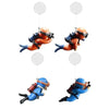 Floating Diver Ornament – Hayao Miyazaki Blue Fatty Aquarium Decor