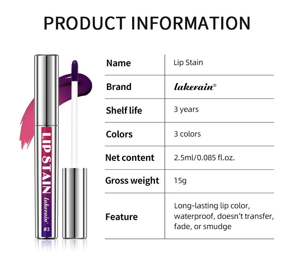 Korean Matte Lip Tint – Peel-Off, Long-Lasting & Waterproof