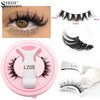 Magnetic Mink Lashes Set – Reusable with Tweezers