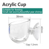 Acrylic Aquarium Plant Cup – Suction Holder Pot for Aquatic Plants