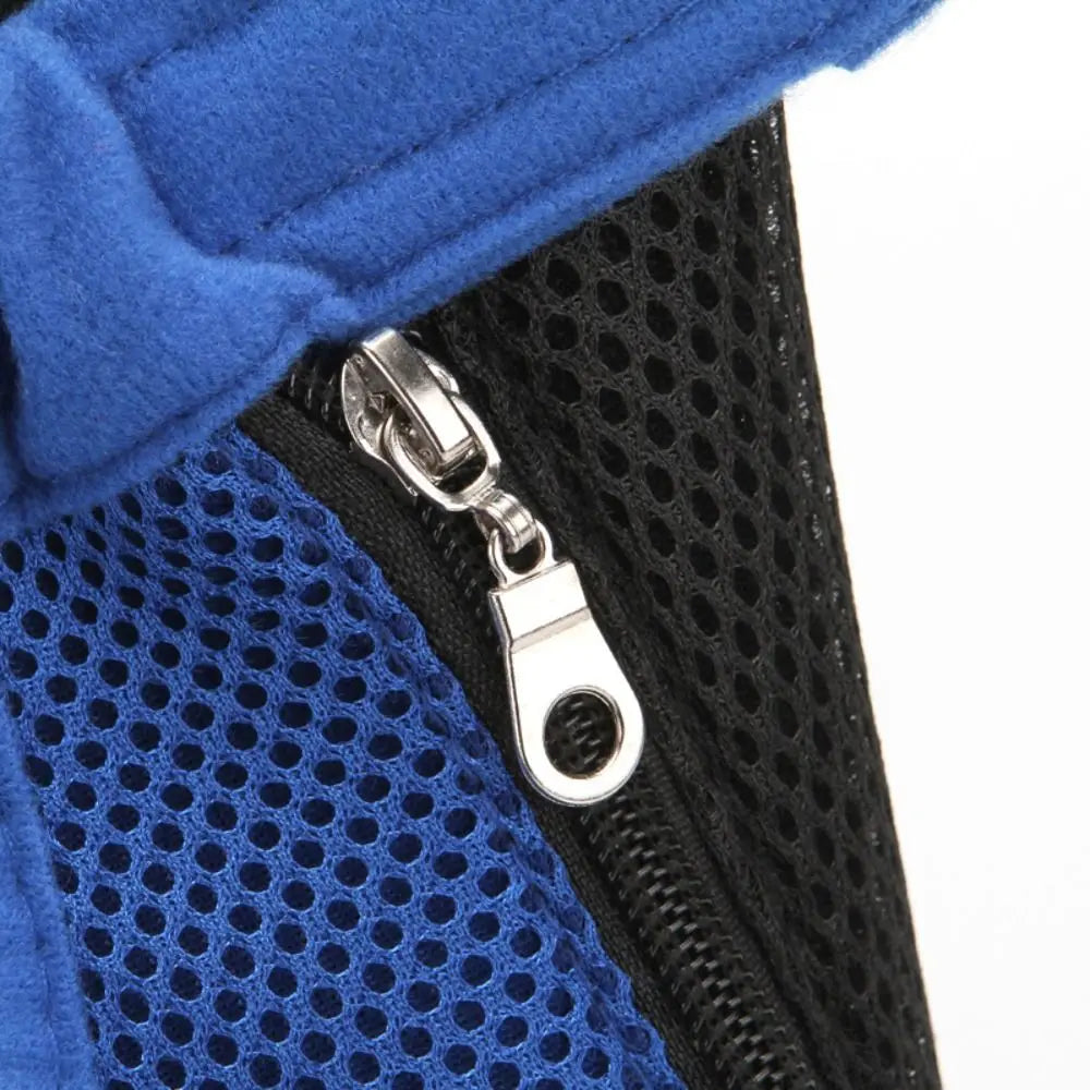 Adjustable Pet Carrier Backpack – Front Pack for Small Dogs & Cats