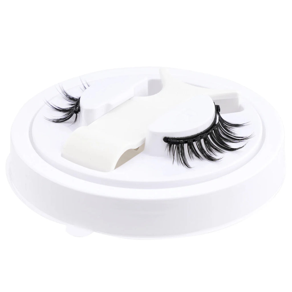 Magnetic Mink Lashes Set – Reusable with Tweezers