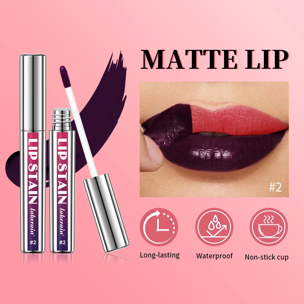 Korean Matte Lip Tint – Peel-Off, Long-Lasting & Waterproof