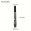 6-Color Waterproof Eyebrow Tattoo Pen – 4 Split Tip for Natural, Long-Lasting Brows!