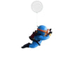 Floating Diver Ornament – Hayao Miyazaki Blue Fatty Aquarium Decor