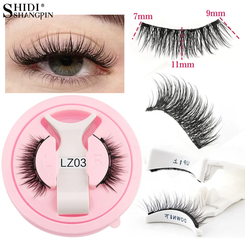Magnetic Mink Lashes Set – Reusable with Tweezers