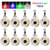 10Pcs Fishing Lure Lights – Mini Eye-Shaped LED Bait for Night Fishing