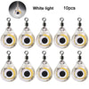 10Pcs Fishing Lure Lights – Mini Eye-Shaped LED Bait for Night Fishing