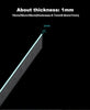 Deli Stainless Steel Ruler 15/20/30cm Metal Measuring Tool for School & Office