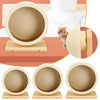 Golden Bear Silent Wooden Hamster Wheel with Cork Pad