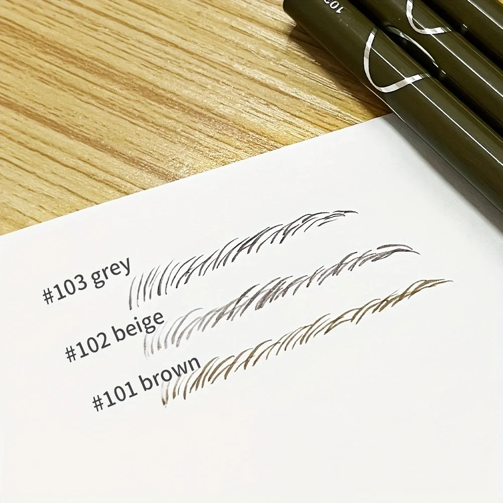0.008mm Ultra Fine Waterproof Eyebrow Pen – Smudge-Proof & Long-Lasting