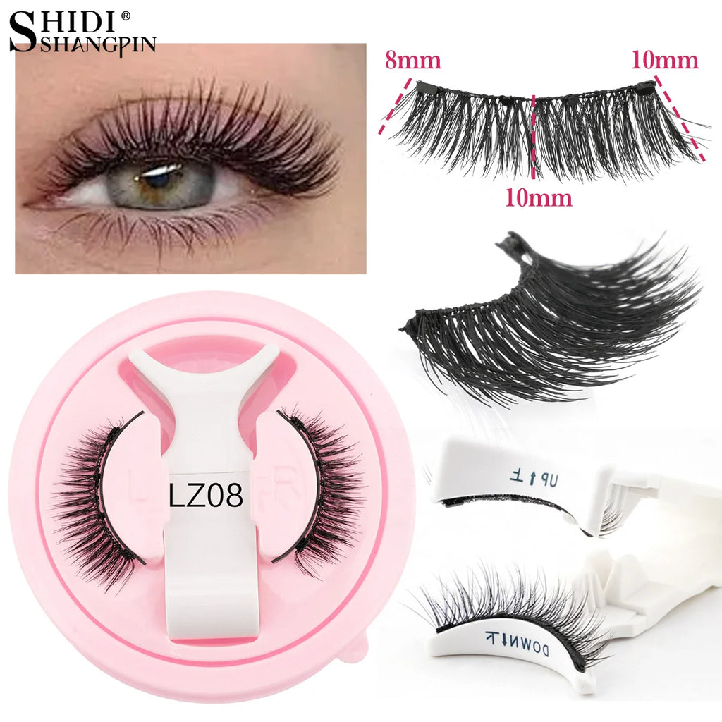 Magnetic Mink Lashes Set – Reusable with Tweezers