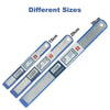 Deli Stainless Steel Ruler 15/20/30cm Metal Measuring Tool for School & Office