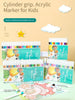 12-80 Color Acrylic Paint Markers Set Soft Tip for Art & DIY Surfaces