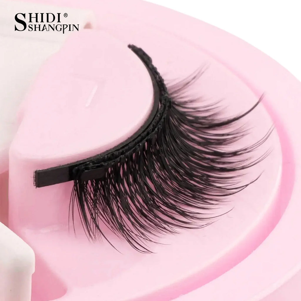 Magnetic Mink Lashes Set – Reusable with Tweezers