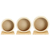 Golden Bear Silent Wooden Hamster Wheel with Cork Pad