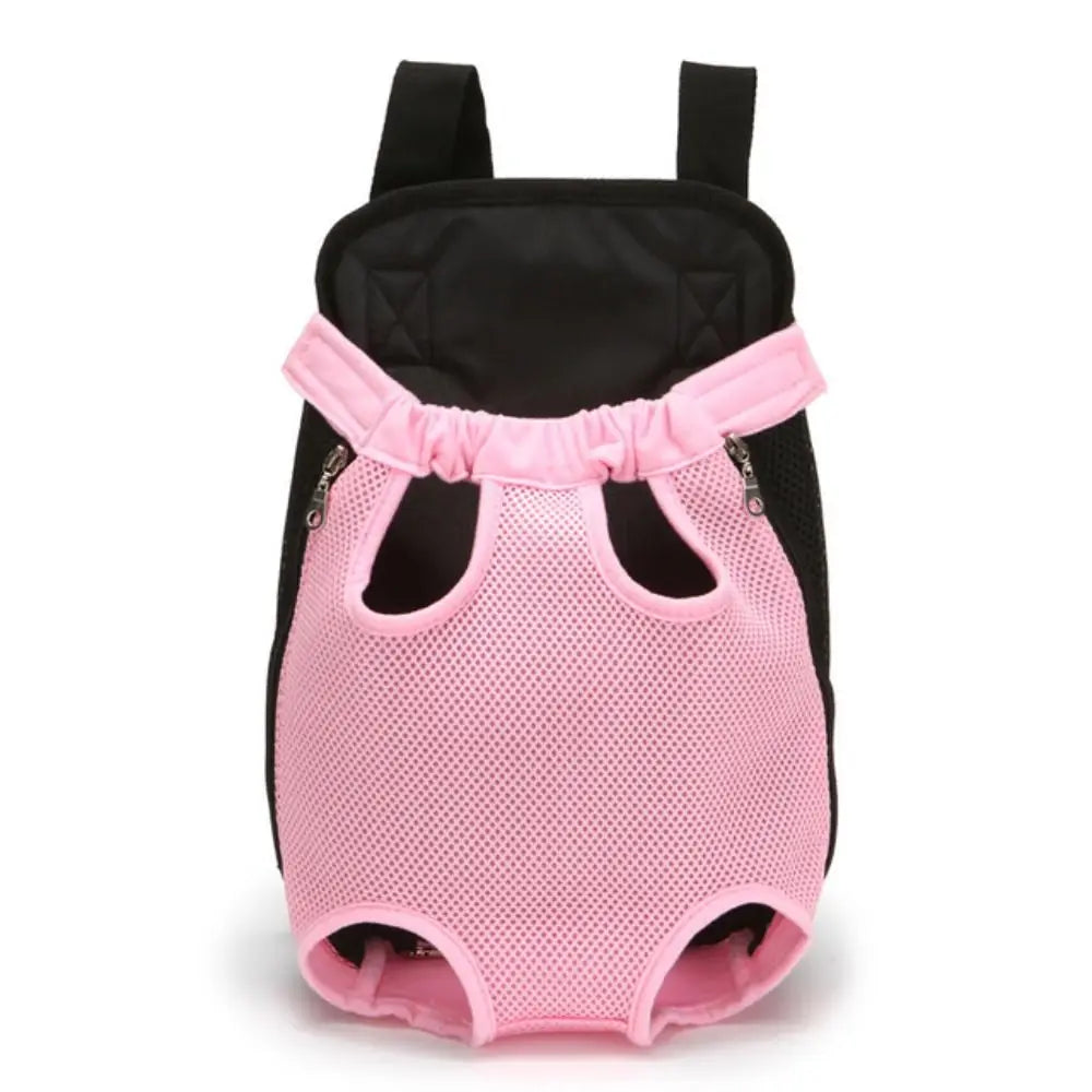 Adjustable Pet Carrier Backpack – Front Pack for Small Dogs & Cats