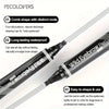 6-Color Waterproof Eyebrow Tattoo Pen – 4 Split Tip for Natural, Long-Lasting Brows!