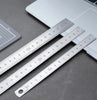 Deli Stainless Steel Ruler 15/20/30cm Metal Measuring Tool for School & Office