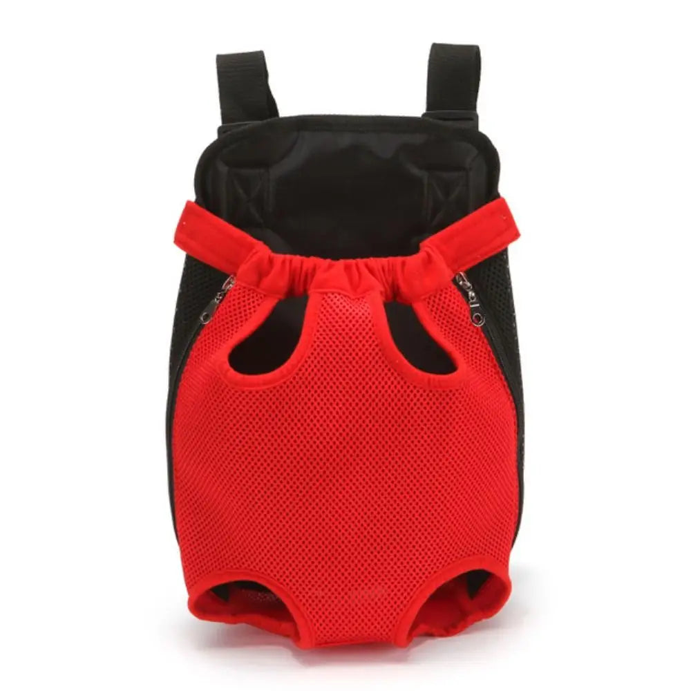 Adjustable Pet Carrier Backpack – Front Pack for Small Dogs & Cats