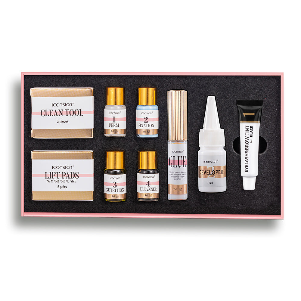 ICONSIGN Lash & Brow Tint Kit – Lift, Laminate & Dye Set