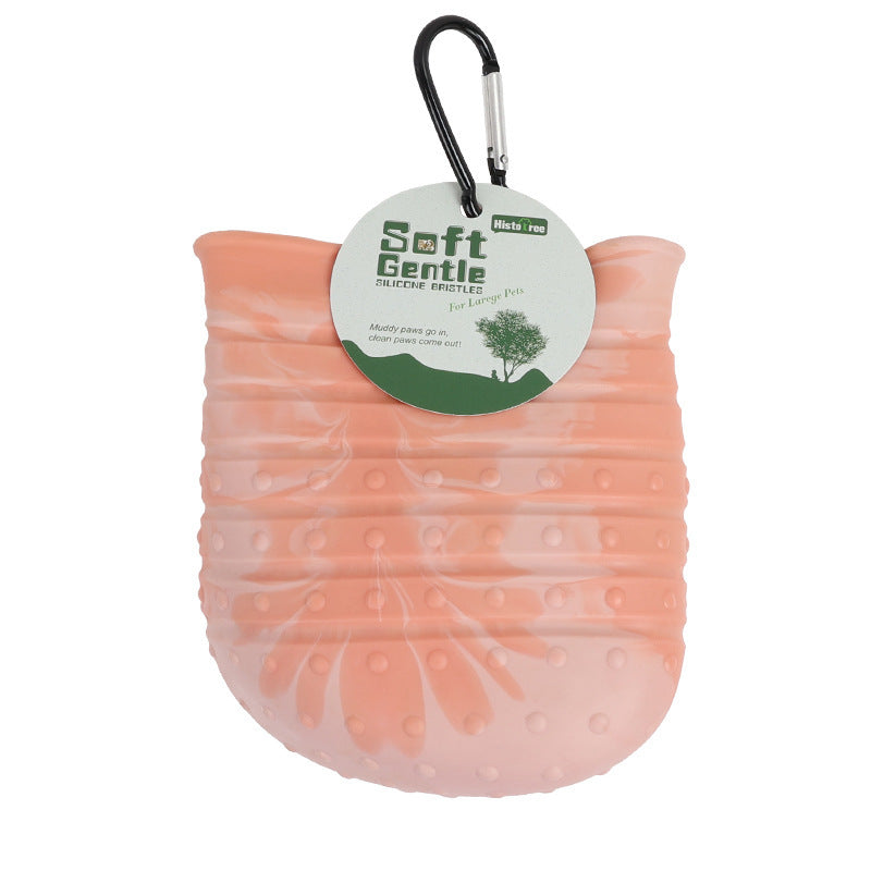 Dog Paw Cleaner Cup – Portable 2-in-1 Pet Foot Washing Brush for Dogs & Cats