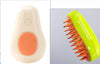 Electric Steam Cat Brush – Self-Cleaning Grooming Comb & Massage Tool for Cats & Dogs
