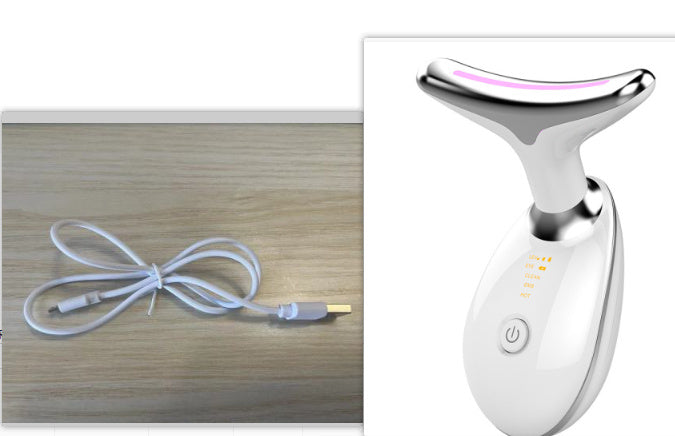 EMS Thermal Neck Massager – Microcurrent Lifting & Wrinkle Remover Device