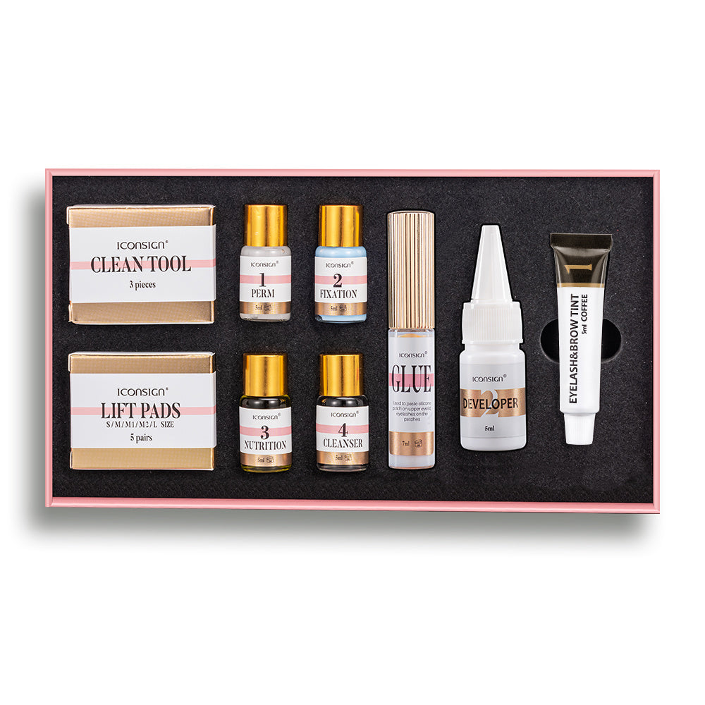 ICONSIGN Lash & Brow Tint Kit – Lift, Laminate & Dye Set