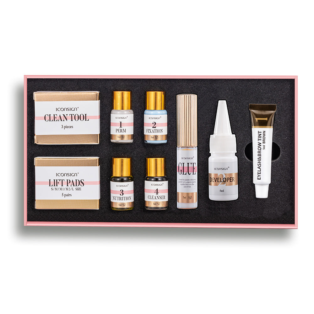 ICONSIGN Lash & Brow Tint Kit – Lift, Laminate & Dye Set