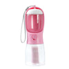 3-in-1 Portable Dog Water Cup – Feeder & Waste Bag Dispenser for Pets