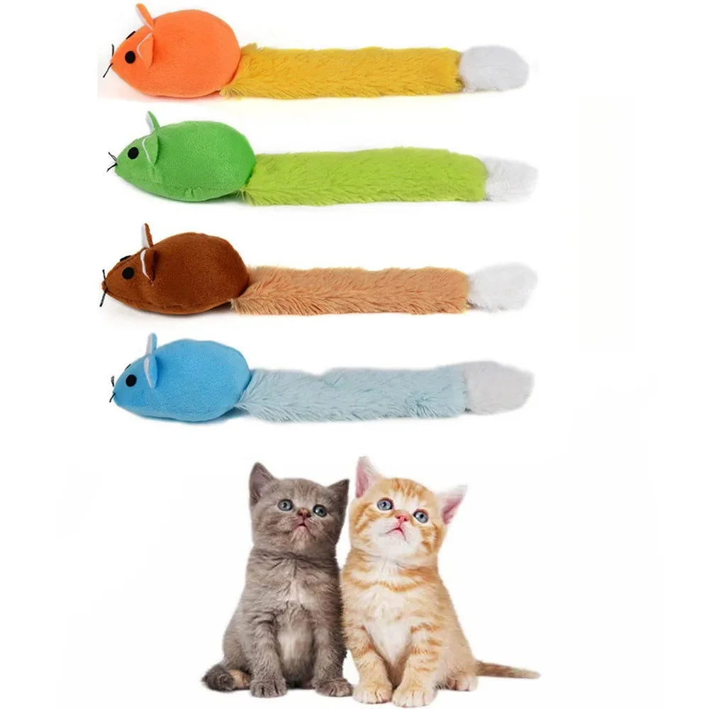 Interactive Long Tail Mouse Cat Toy – Funny Training & Playing Pet Toy