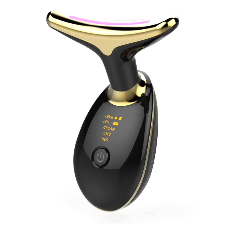 EMS Thermal Neck Massager – Microcurrent Lifting & Wrinkle Remover Device