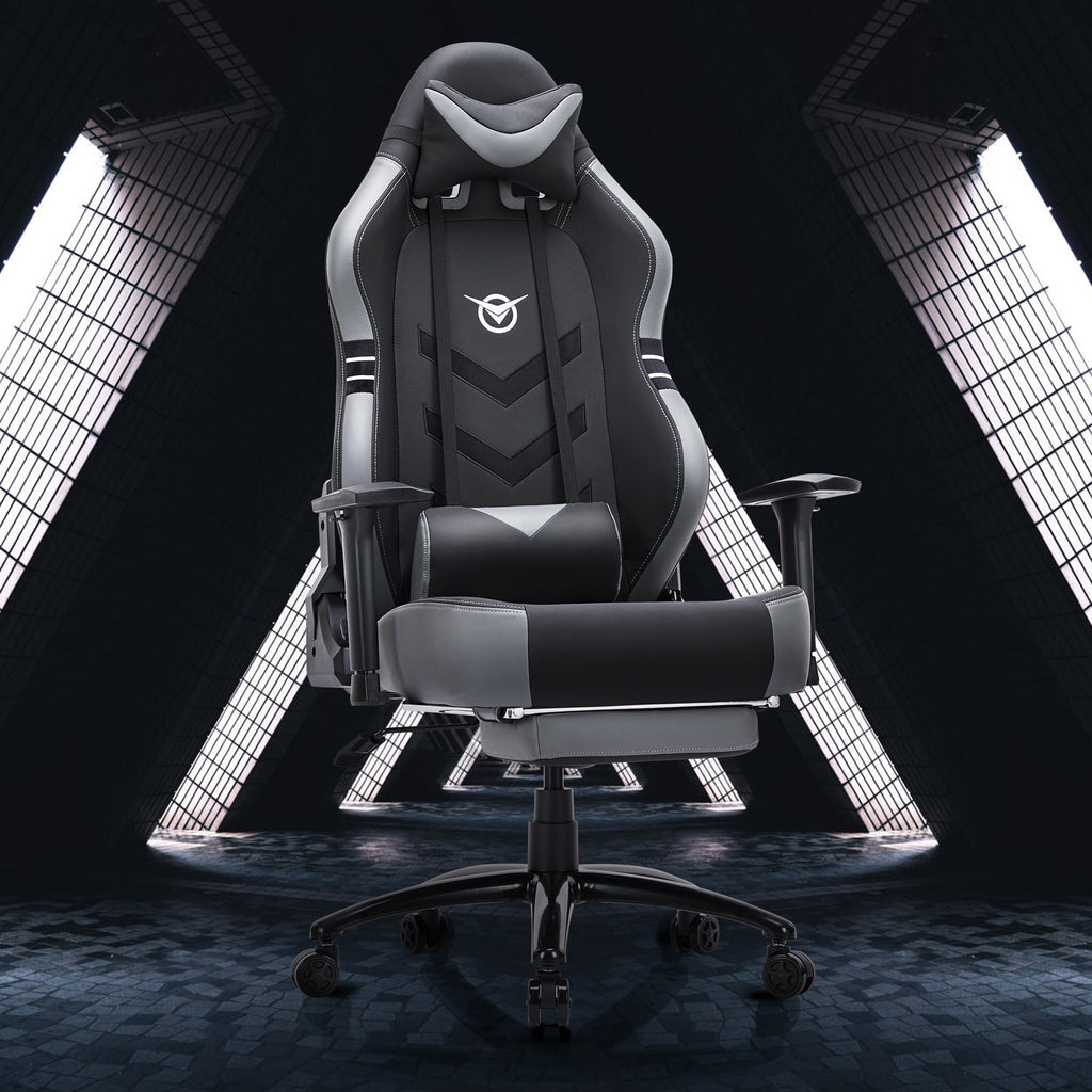 Tall Racing Gaming Chair – 350lbs Heavy-Duty Computer Chair