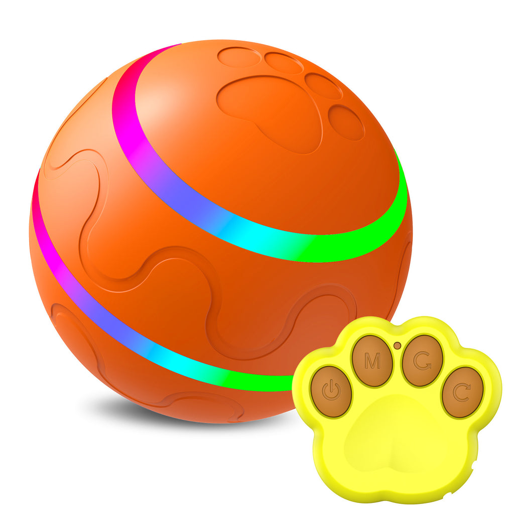 Intelligent Cat Ball Toy – USB Automatic Self-Rotating Interactive Play Ball