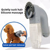 Electric Pet Hair Vacuum Cleaner – Portable Pet Grooming & Massage Cleaning Tool