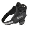 Personalized Pet Harness – Breathable Reflective No-Pull Dog Harness with Custom Patch