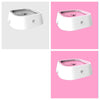 1.5L Anti-Overflow Pet Water Bowl – Floating Slow Feeder for Cats & Dogs