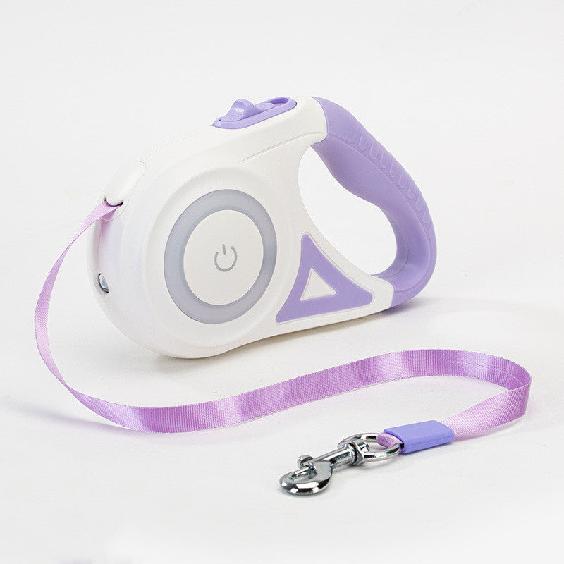 Retractable Dog Leash with Collar – Automatic Pet Lead for Small & Medium Dogs