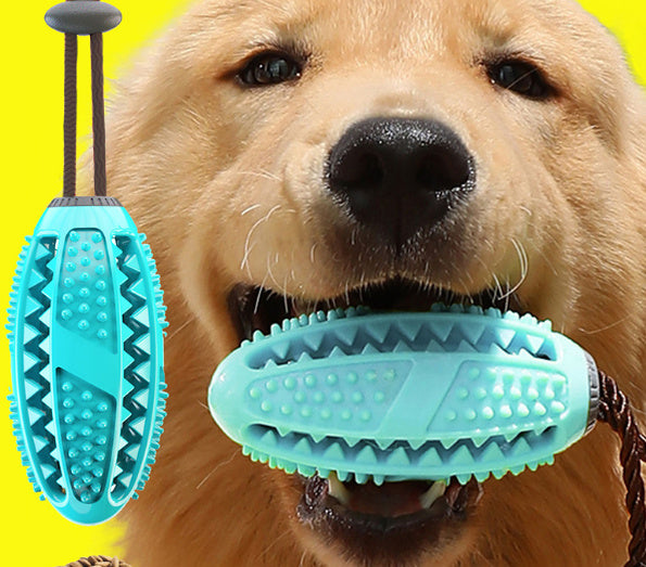 Interactive Dog Tug Toy with Suction Cup & Chew Ball for Teeth Cleaning and Feeding