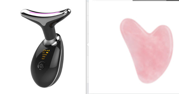 EMS Thermal Neck Massager – Microcurrent Lifting & Wrinkle Remover Device